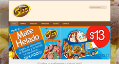 Desktop Screenshot of helados525.com.ar